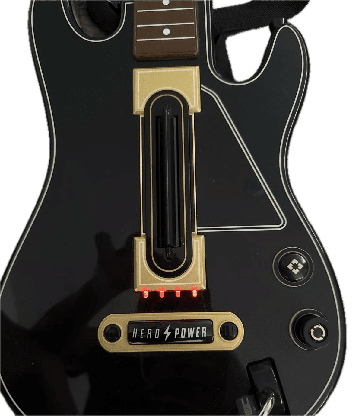 Guitar Hero Live Guitar + Dongle – PS4 (Brugt) – Alle varer – Back cover