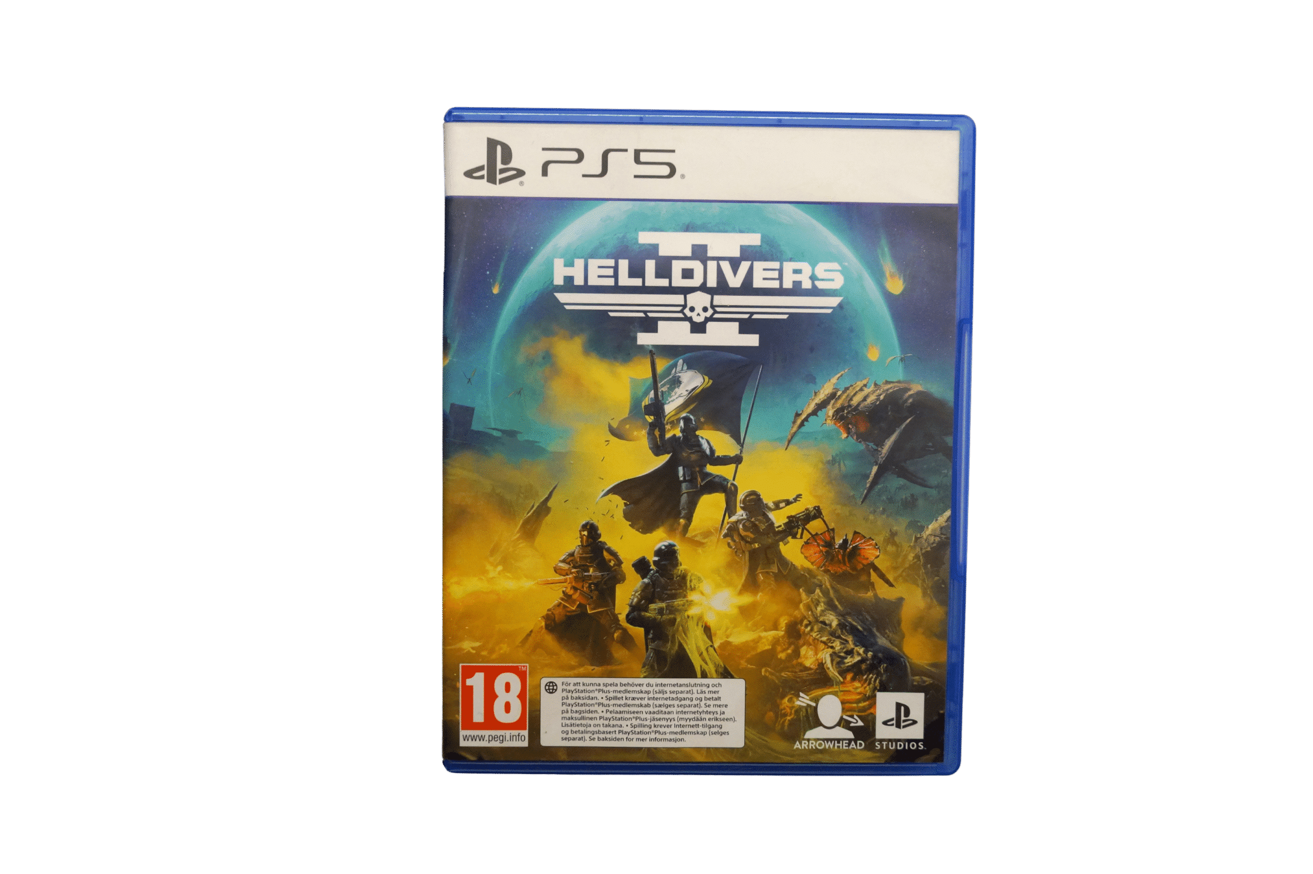 Helldrivers II - PS5 (Brugt) – Alle varer – Front cover