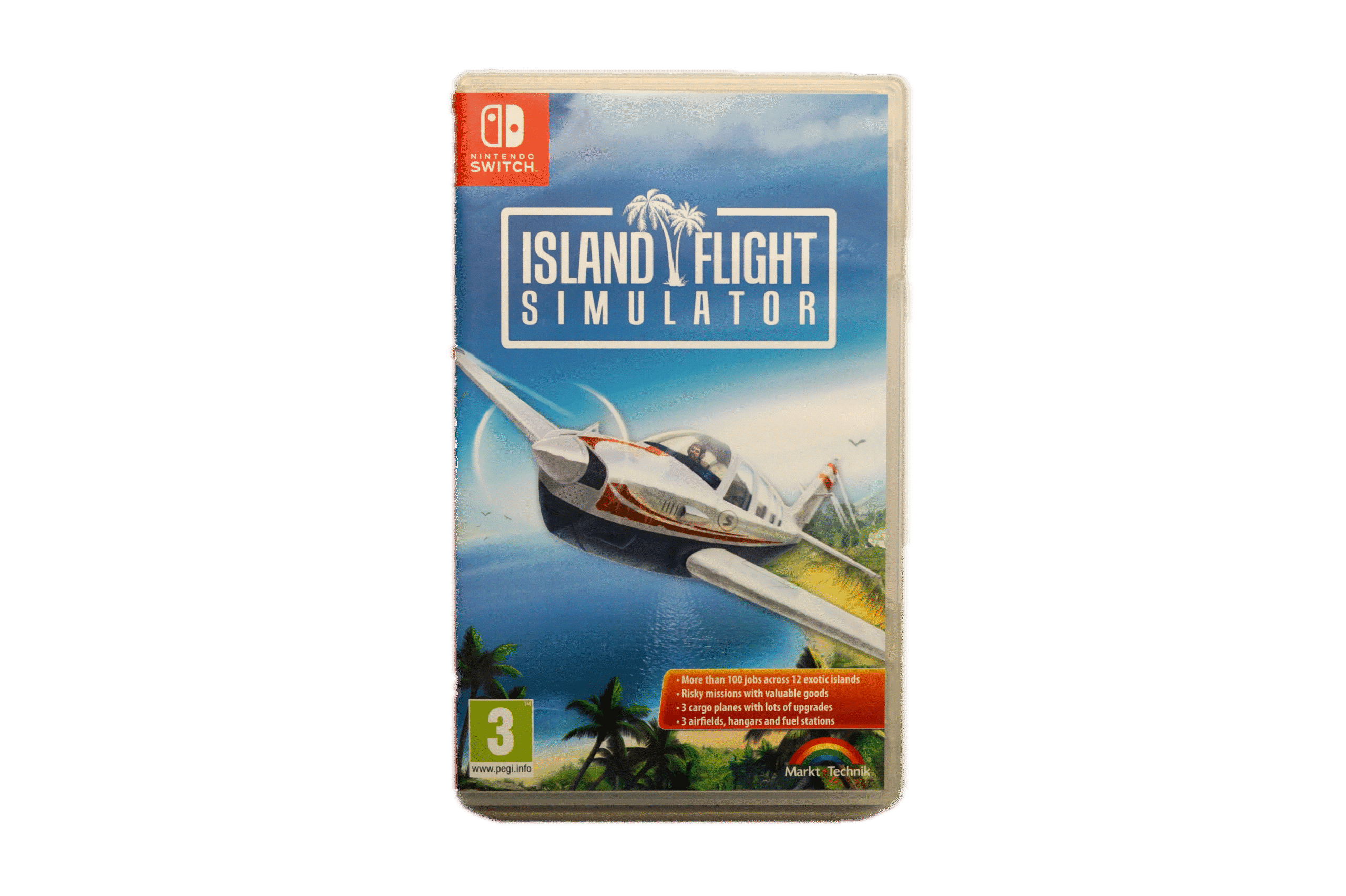 Island Flight Simulator – Nintendo Switch (Brugt) – Front cover