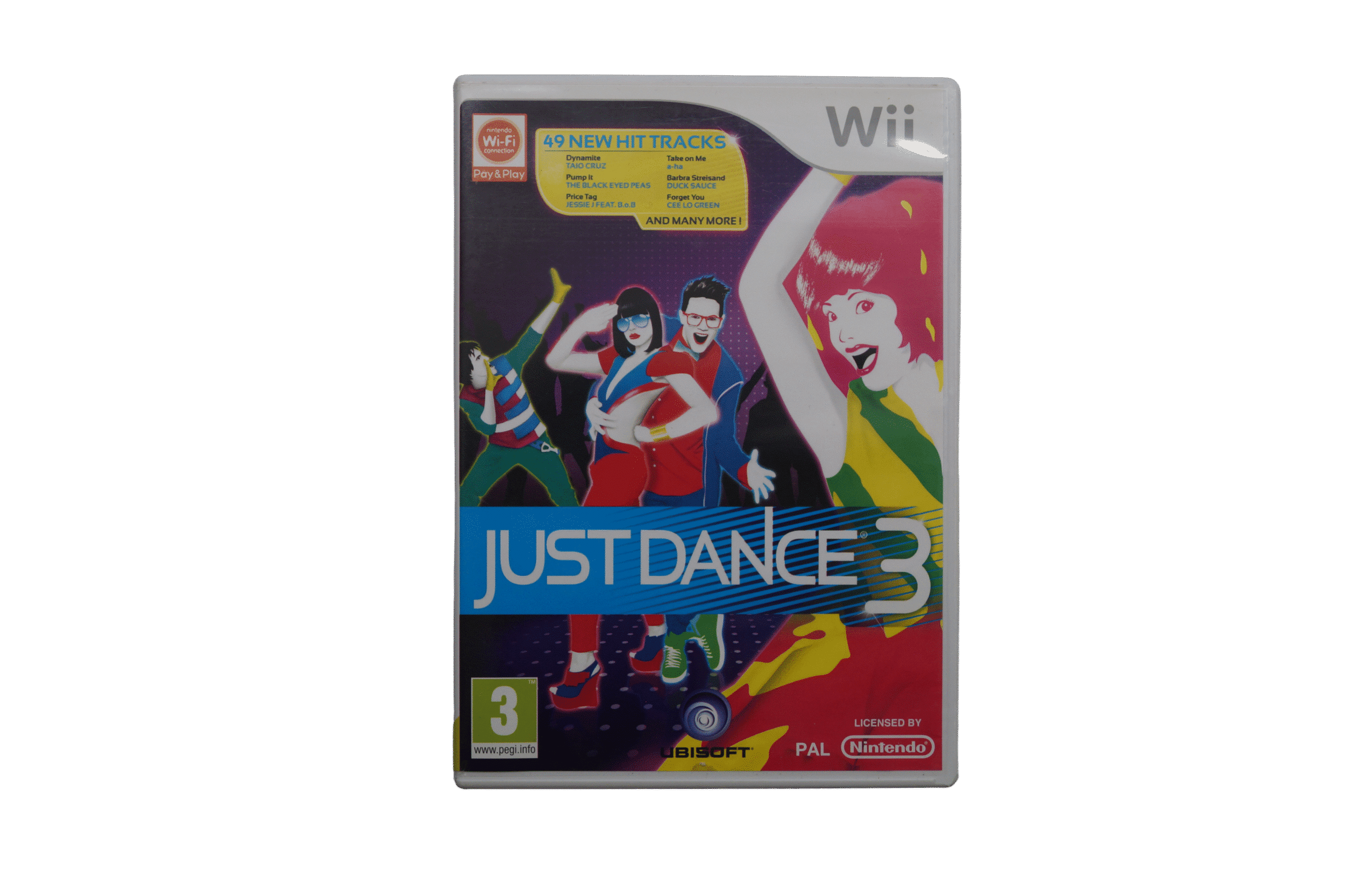 Just Dance 3 – Nintendo Wii (Brugt) – Front cover