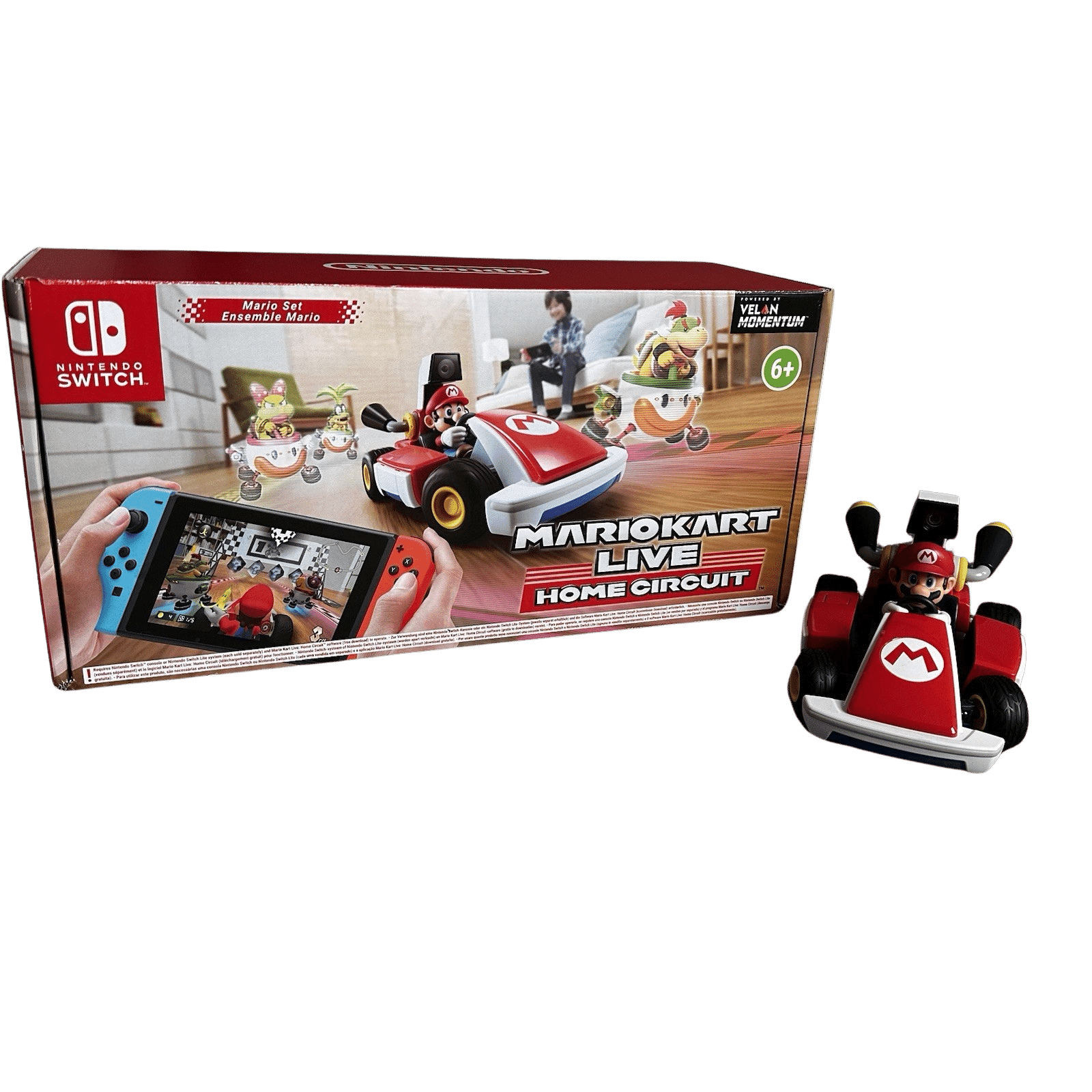 Mario Kart Live: Home Circuit - Mario Set - Nintendo Switch (Brugt) – Alle varer – Nintendo Switch – Front cover