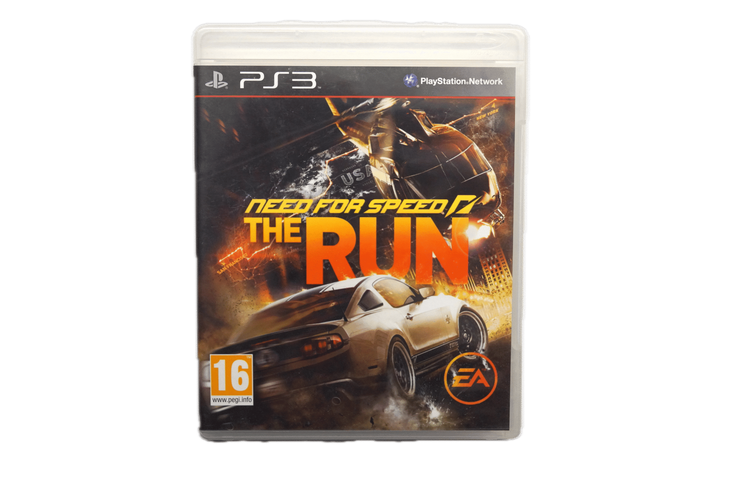 Need for Speed: The Run – PS3 (Brugt) – Alder: PEGI 16 – PlayStation 3 – Front cover
