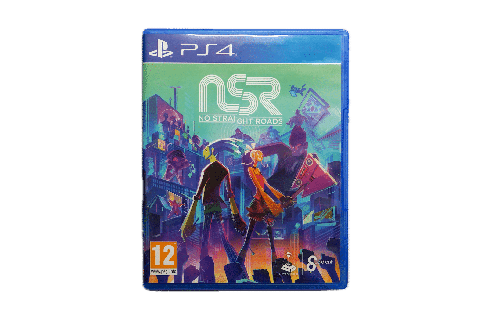 No Straight Roads – PS4 (Brugt) – Alder: PEGI 12 – PlayStation 4 – Front cover