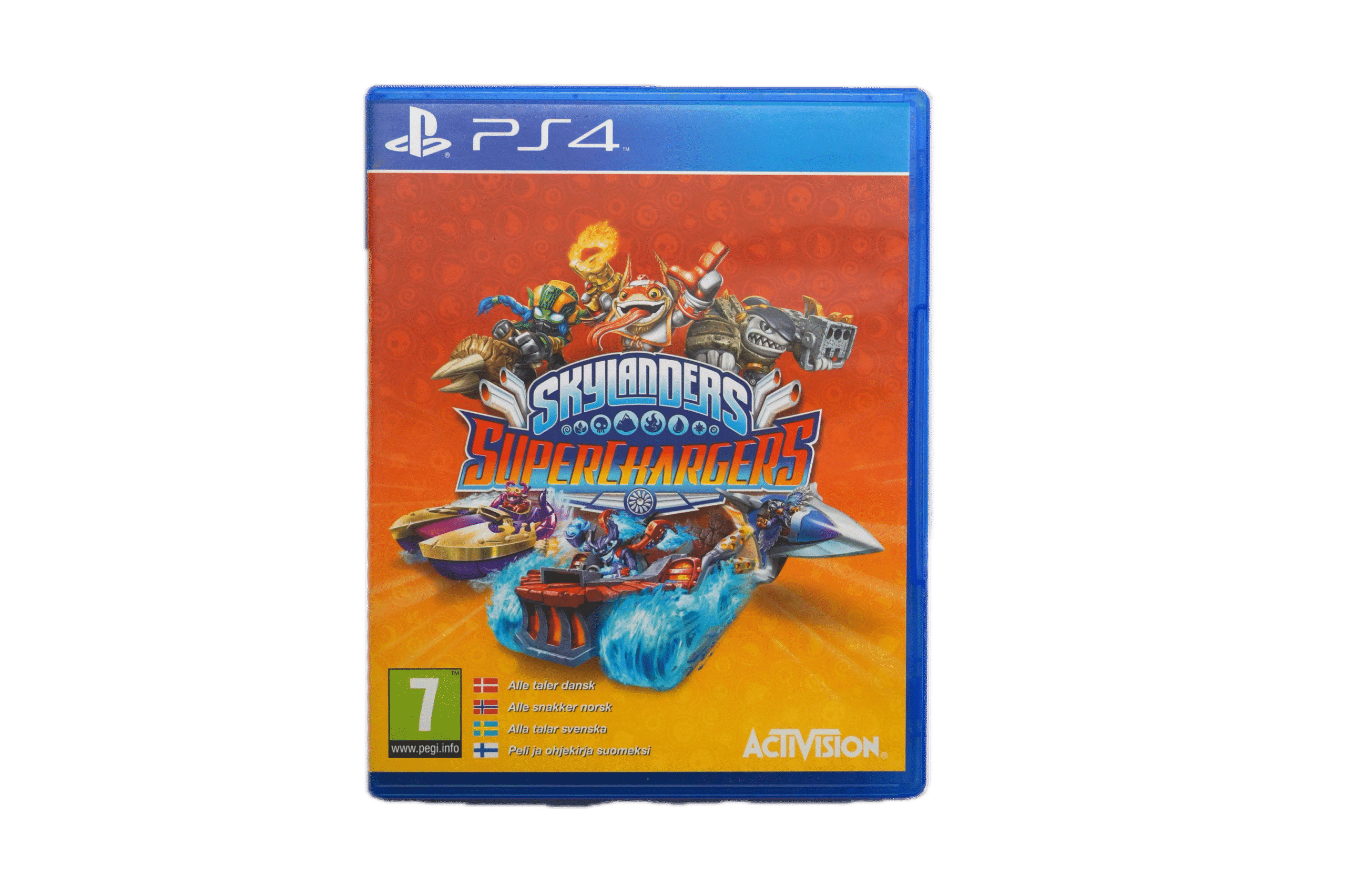 Skylanders: SuperChargers – PS4 (Brugt) – Front cover