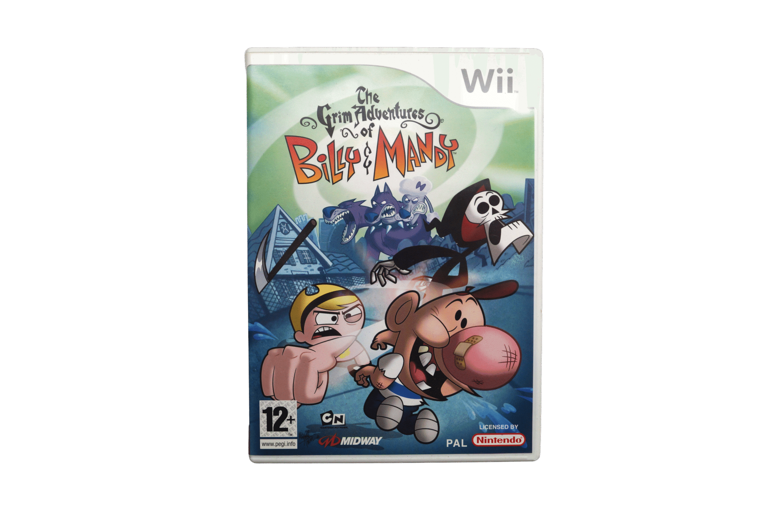 The Grim Adventures of Billy & Mandy – Nintendo Wii (Brugt) – Front cover