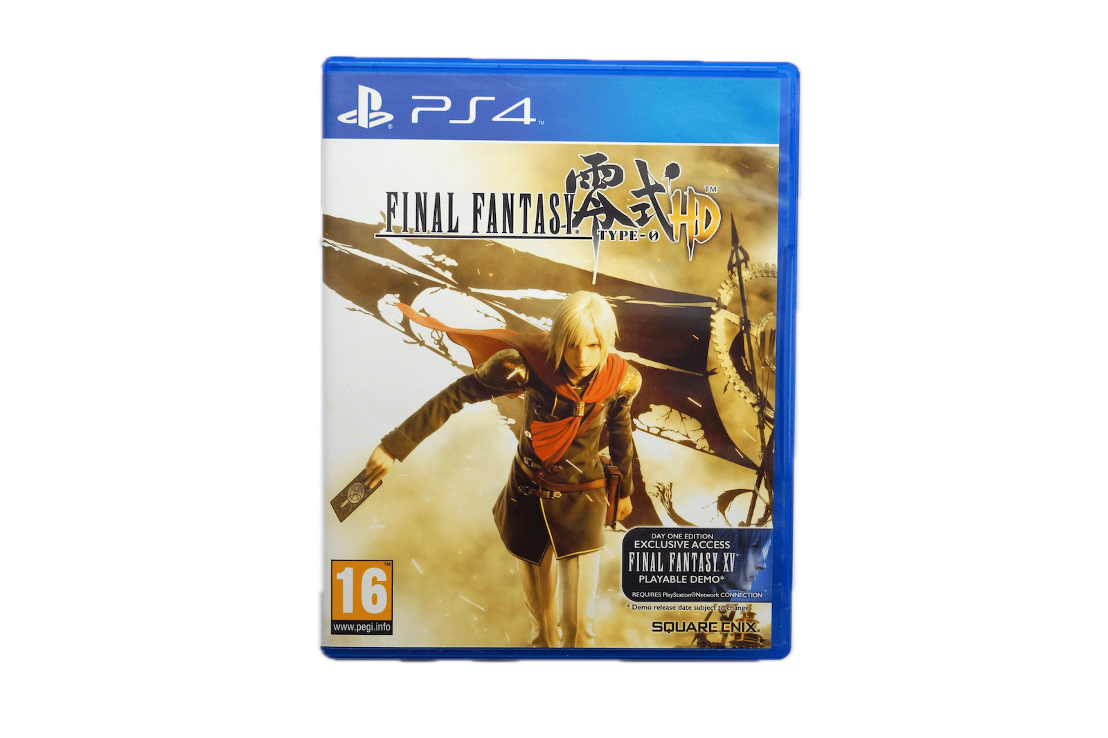 Final Fantasy Type-0 HD – PS4 (Brugt) – Alder: PEGI 16 – PlayStation 4 – Front cover