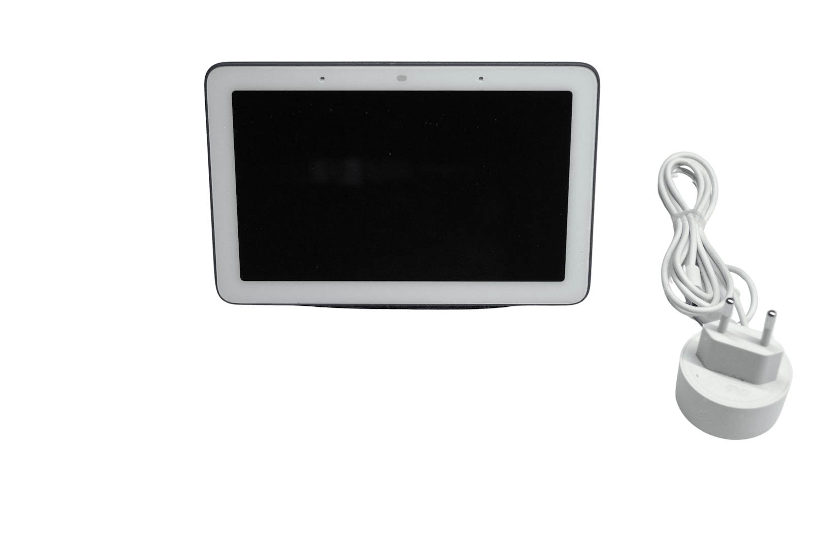 Google Nest Hub (2. generation) – Charcoal - Smart display med Google Assistant (Brugt) – Alle varer – Front cover
