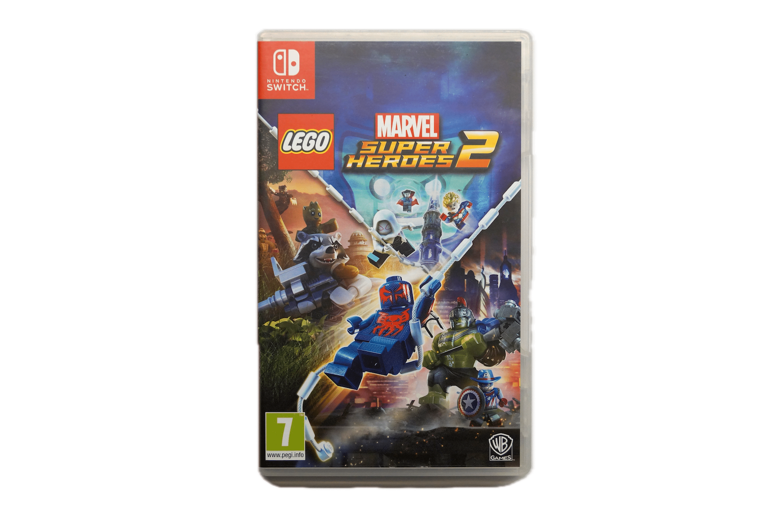 LEGO Marvel Super Heroes 2 – Nintendo Switch (Brugt) – Alder: PEGI 7 – Nintendo Switch – Front cover