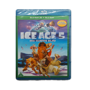 Ice Age 5: Den Vildeste Rejse – Blu-ray 3D + 2D (Ny)