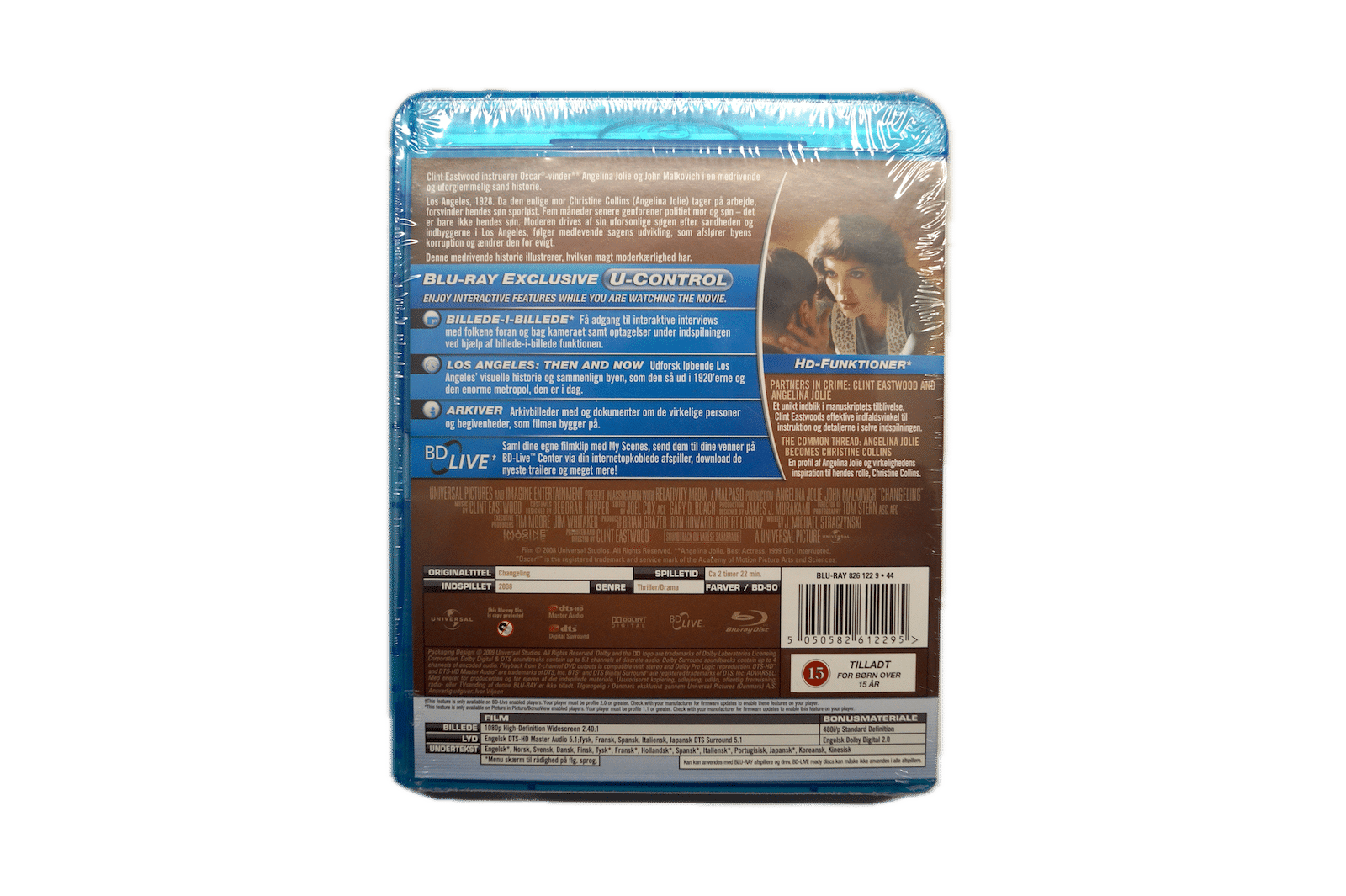 Changeling – Blu-ray (Ny) – Alle varer – Back cover