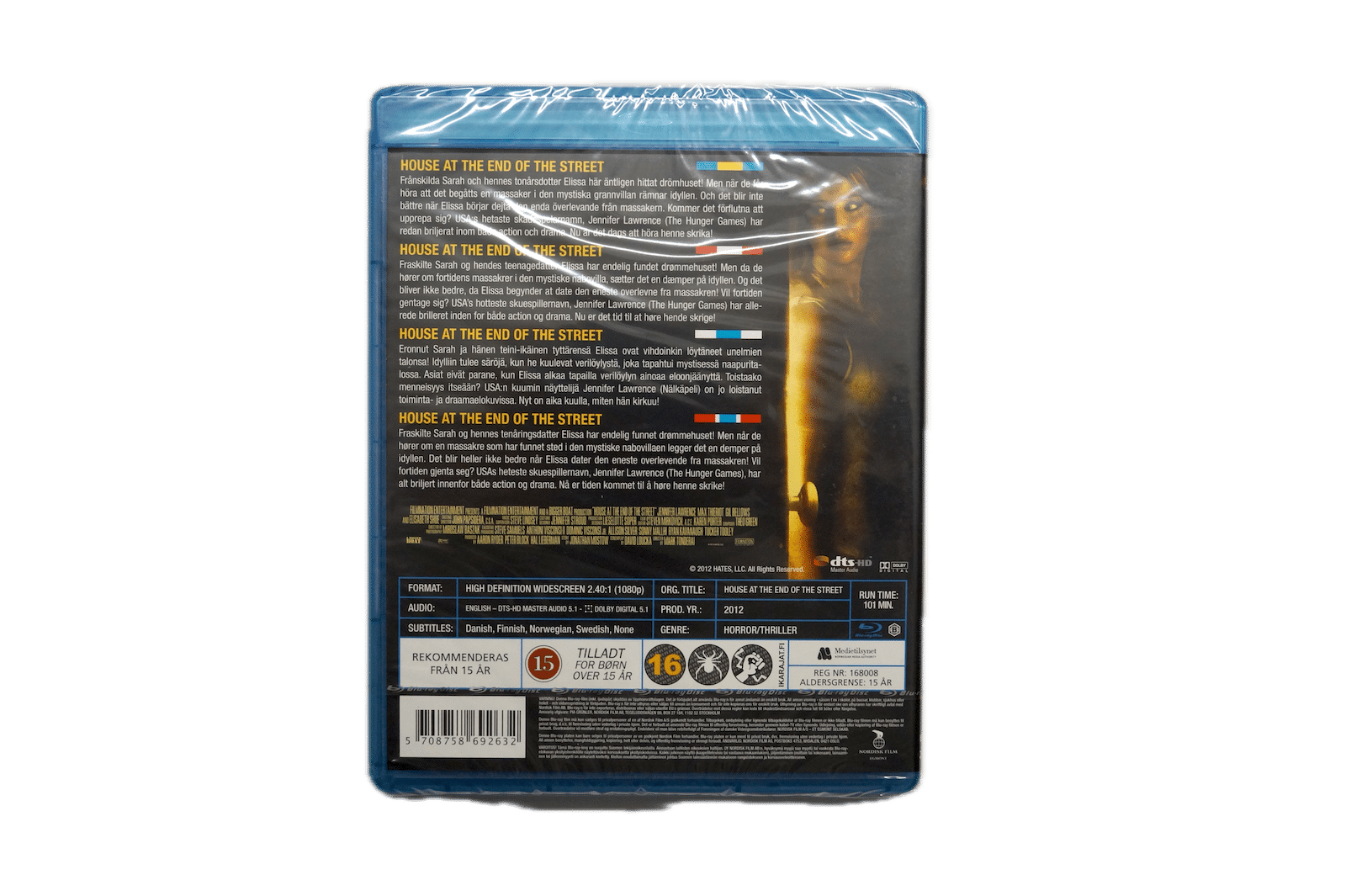 House at the End of the Street – Blu-ray (Ny) – Alle varer – Back cover