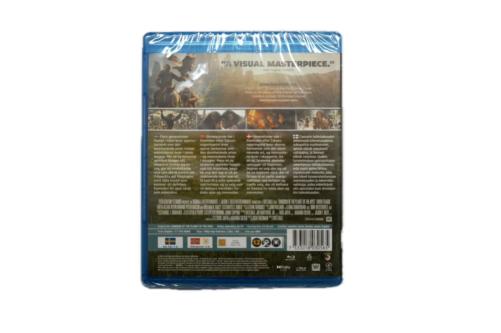 Kingdom of the Planet of the Apes – Blu-ray (Ny) – Alle varer – Back cover