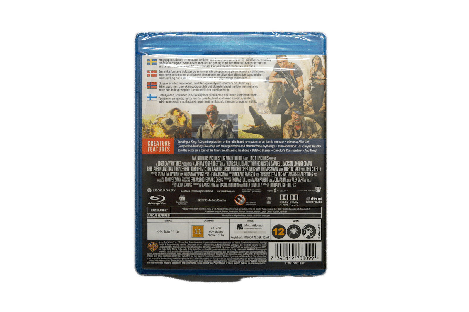 Kong: Skull Island – Blu-ray (Ny) – Alle varer – Back cover