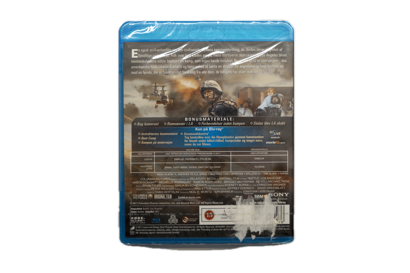 World Invasion: Battle Los Angeles – Blu-ray (Ny) – Alle varer – Back cover