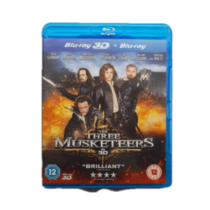 The Three Musketeers – Blu-ray 3D + 2D (Brugt)