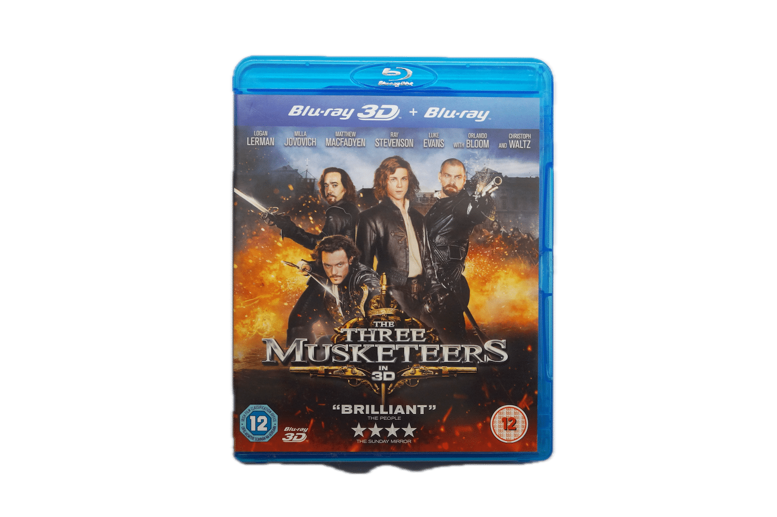 The Three Musketeers – Blu-ray 3D + 2D (Brugt)