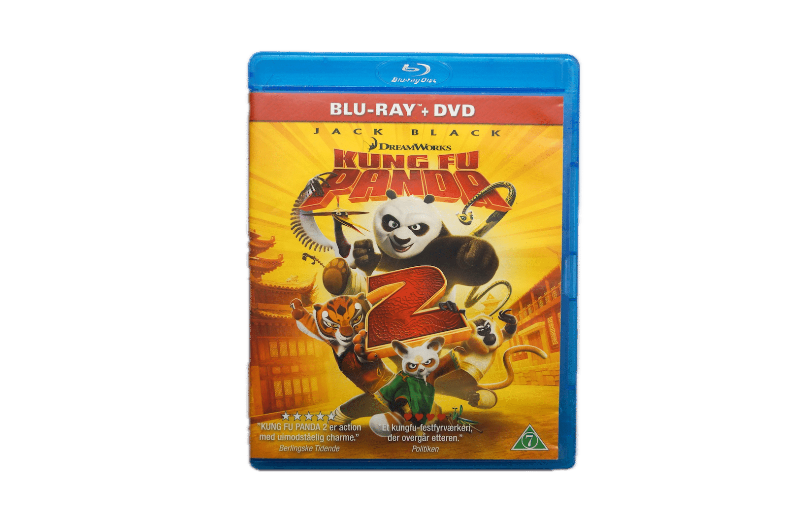 DreamWorks – Kung Fu Panda 2 – Blu-ray + DVD (Brugt)