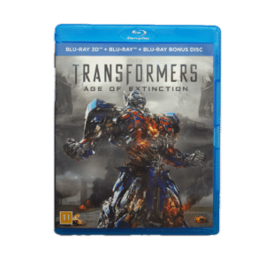Transformers: Age of Extinction – Blu-ray 3D + 2D + Bonus Disc (Brugt)