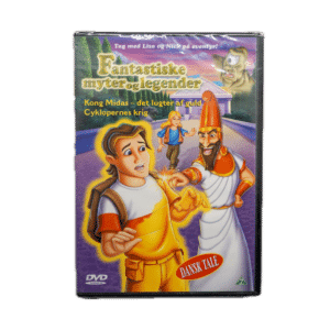 Fantastiske Myter og Legender – Kong Midas – Det lugter af guld / Cyklopernes Krig – DVD (Ny)