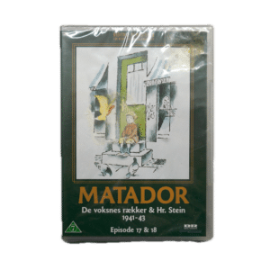 Matador – De voksnes rækker & Hr. Stein (1941–43) – Episode 17 & 18 – DVD (Ny)