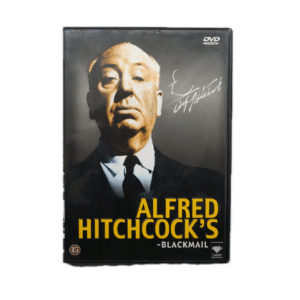 Alfred Hitchcock’s Blackmail – DVD (Brugt)