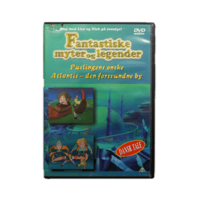 Fantastiske Myter og Legender – Puslingens Ønske / Atlantis – Den Forsvundne By – DVD (Brugt) – Alle varer – Front cover