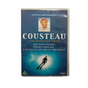 Cousteau – Samlerboks med 3 film – DVD (Brugt)
