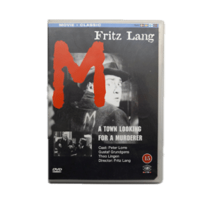 Fritz Lang – M – DVD (Brugt)