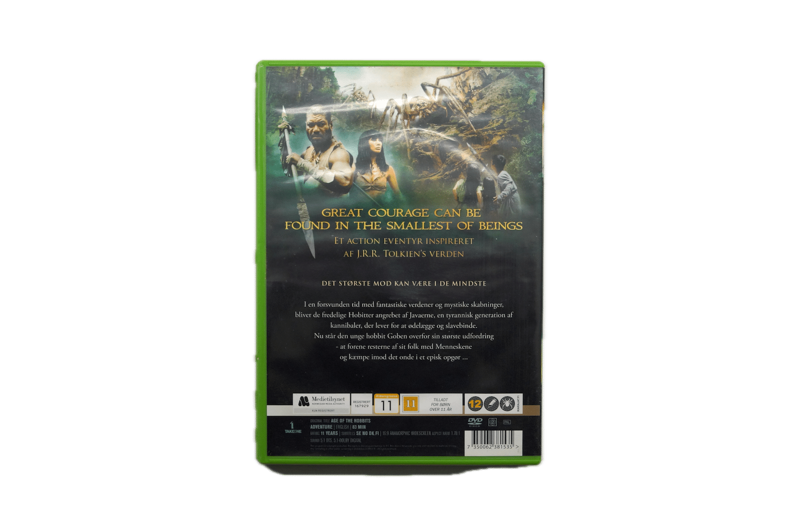Age of the Hobbits – DVD (Brugt) – Alle varer – Back cover