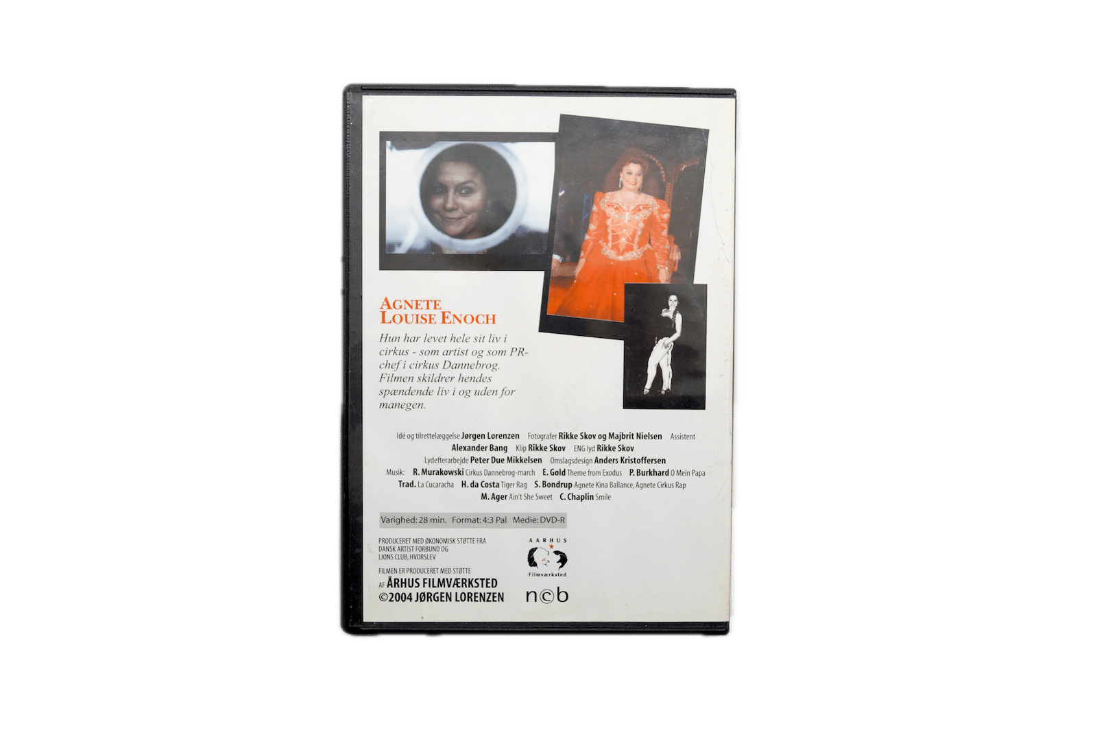 Agnete Louise Enoch – Et liv i cirkus – DVD (Brugt) – Alle varer – Back cover
