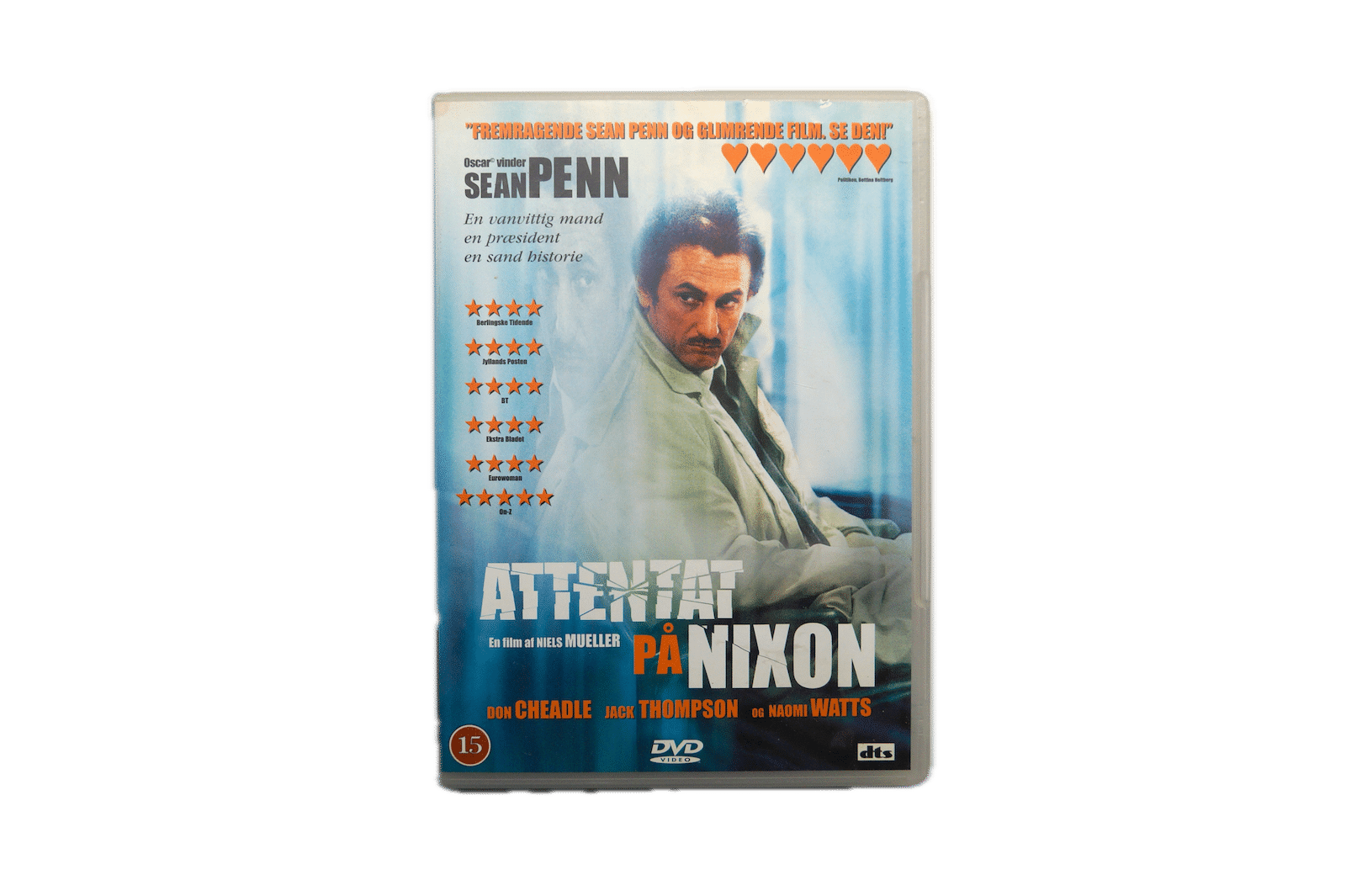 Attentat på Nixon – DVD (Brugt) – Alle varer – Front cover
