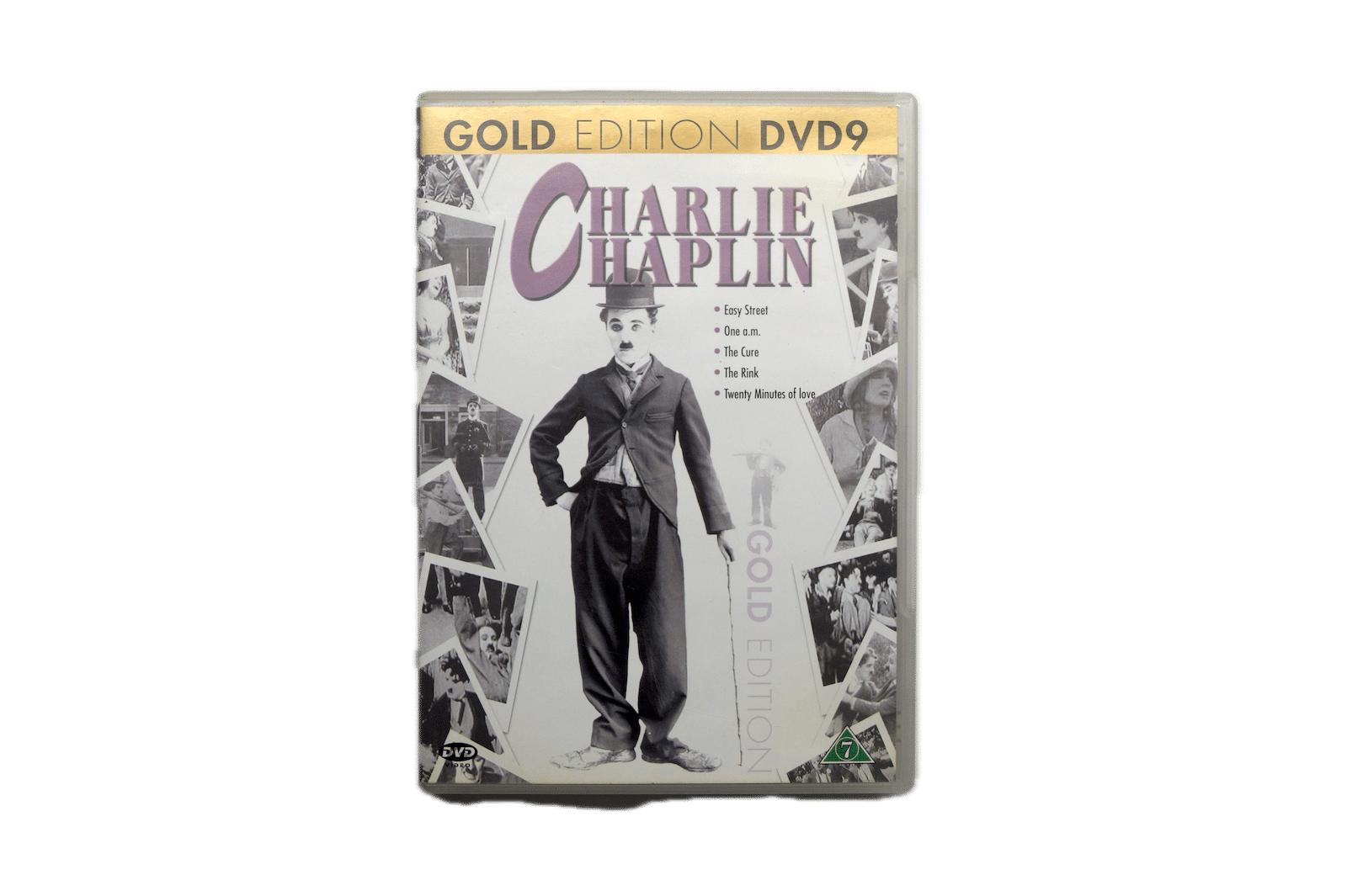 Charlie Chaplin – Golden Edition DVD9 – DVD (Brugt) – Alle varer – Front cover
