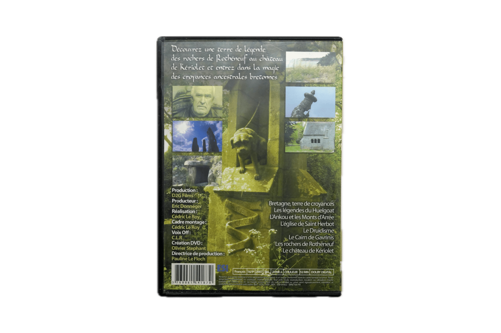 Contes et Légendes de Bretagne – DVD (Brugt) – Alle varer – Back cover