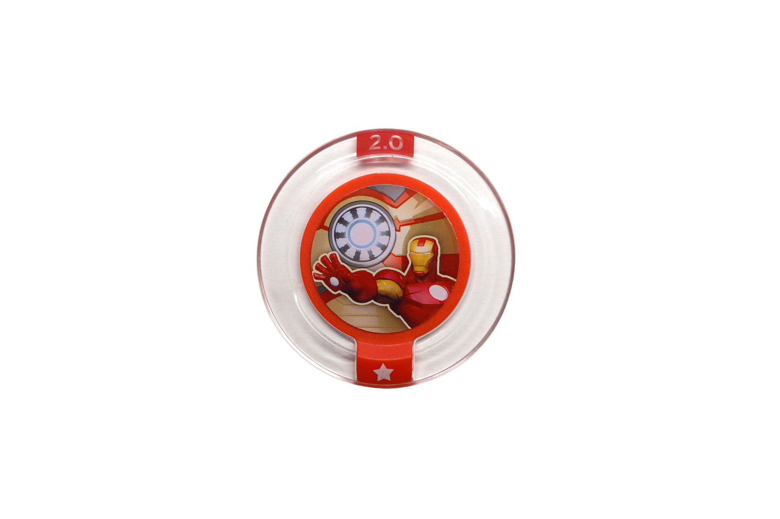 Disney Infinity 2.0 Iron Man Power Disc (Brugt) – Nintendo Wii, Nintendo Wii U, PlayStation 3, PlayStation 4, Xbox 360, Xbox One – Front cover