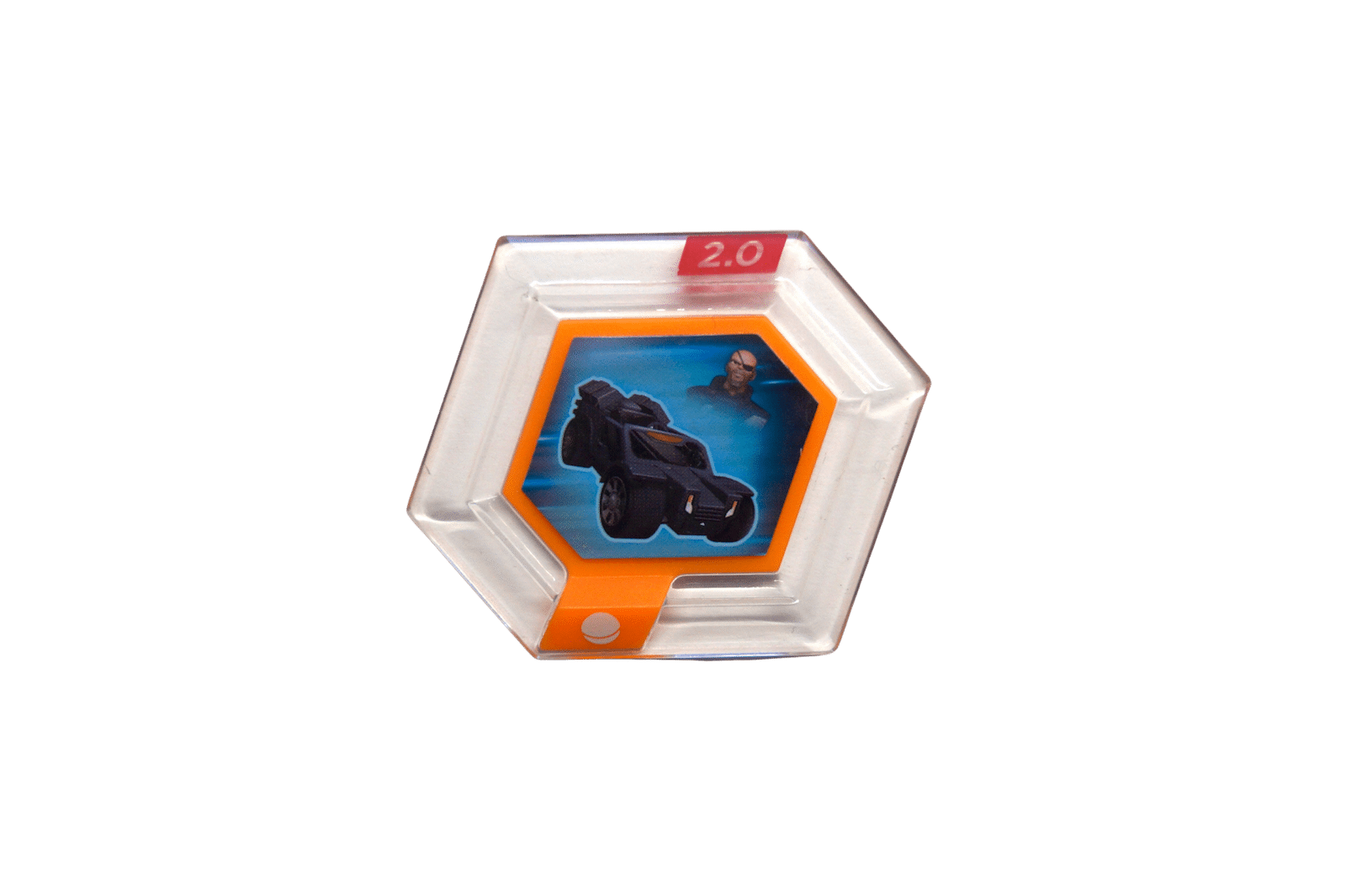 Disney Infinity 2.0 Nick Fury Vehicle Power Disc (Brugt) – Nintendo Wii, Nintendo Wii U, PlayStation 3, PlayStation 4, Xbox 360, Xbox One – Front cover