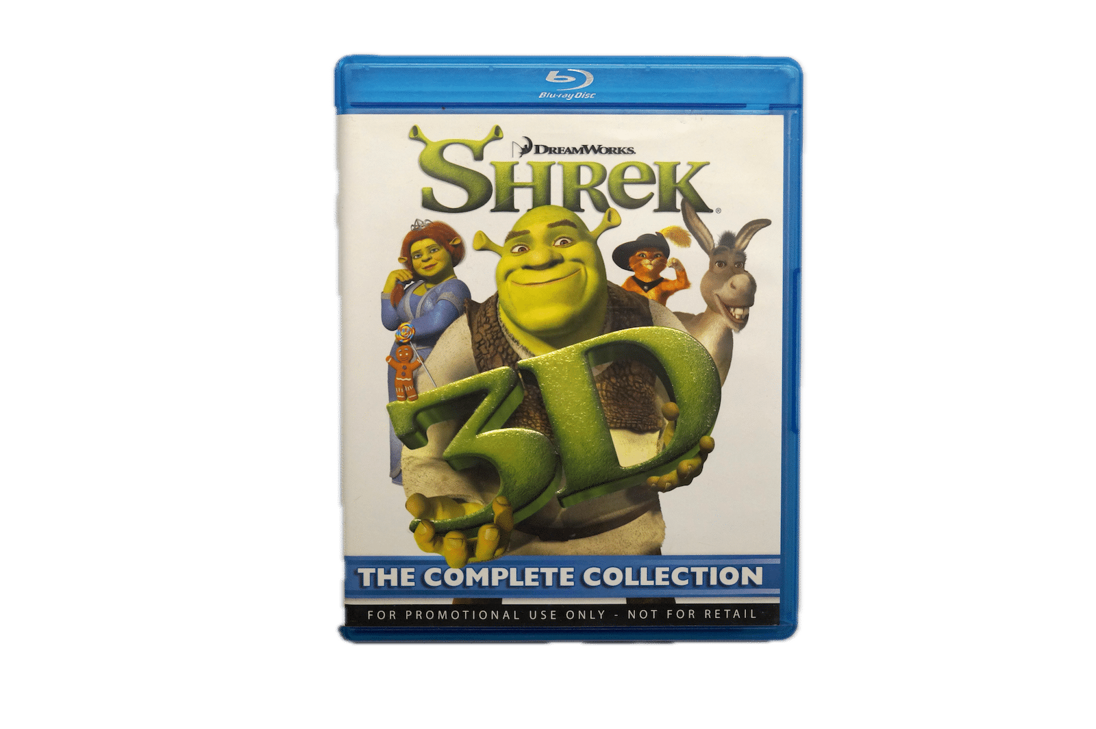 DreamWorks Shrek 3D – The Complete Collection – Blu-ray 3D (Brugt) – Alle varer – Front cover