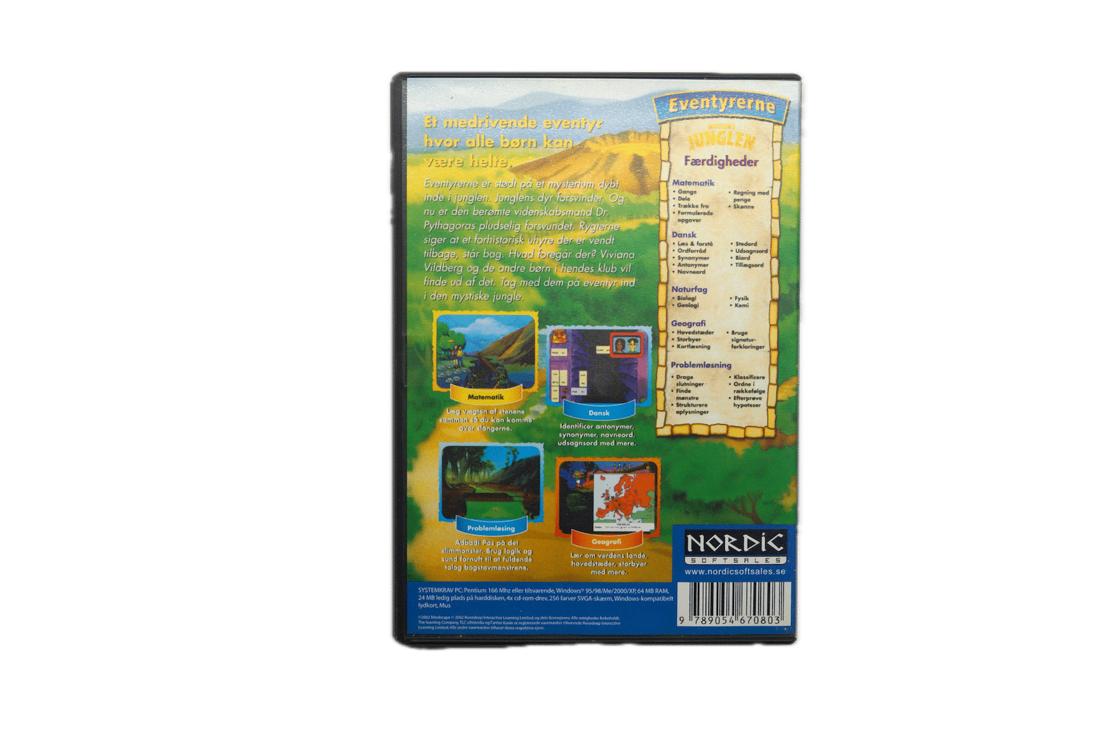 Eventyrerne – Mission i Junglen – PC (Brugt) – Alle varer – Back cover