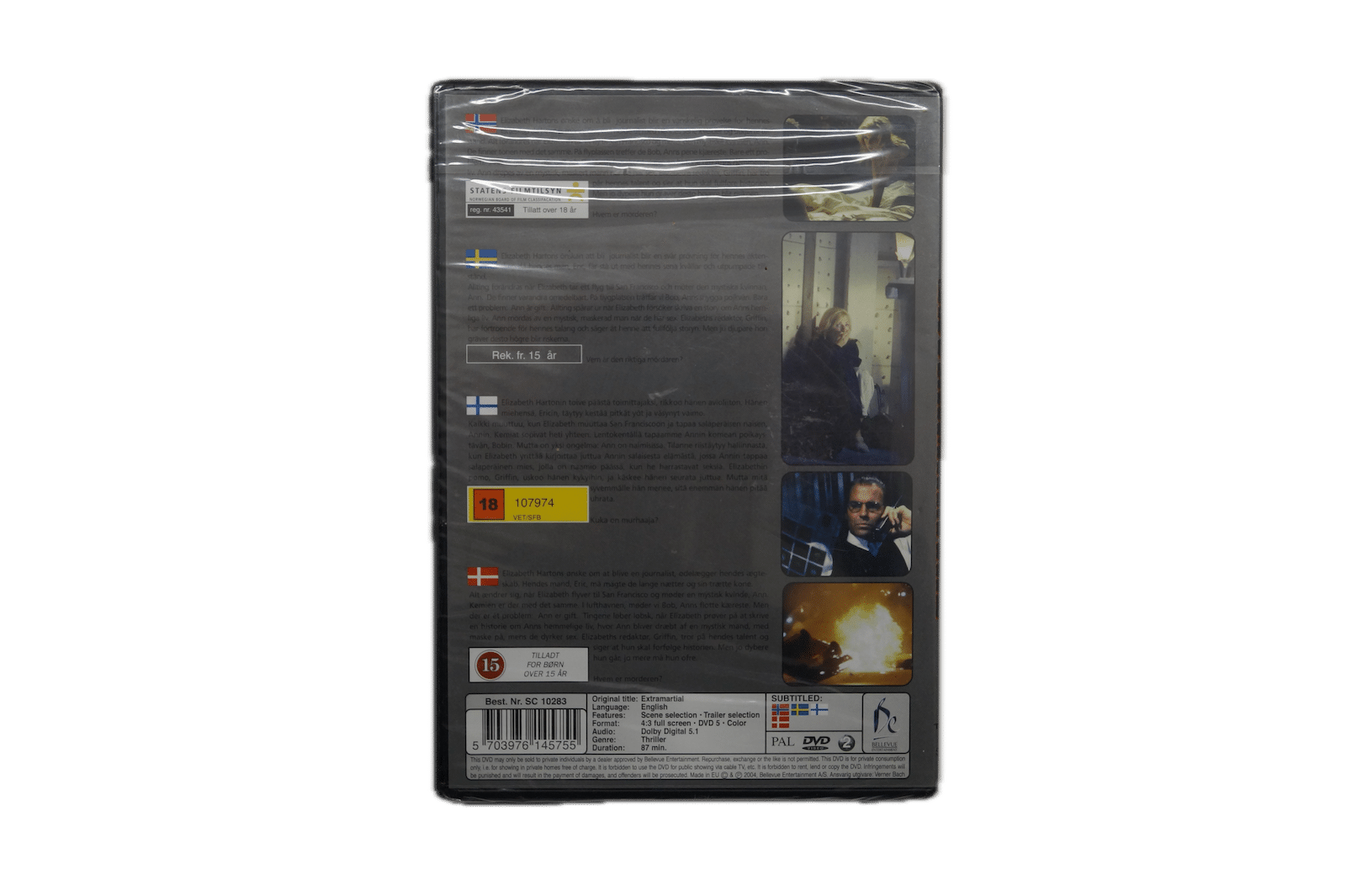 Extramarital – DVD (Ny) – Alle varer – Back cover