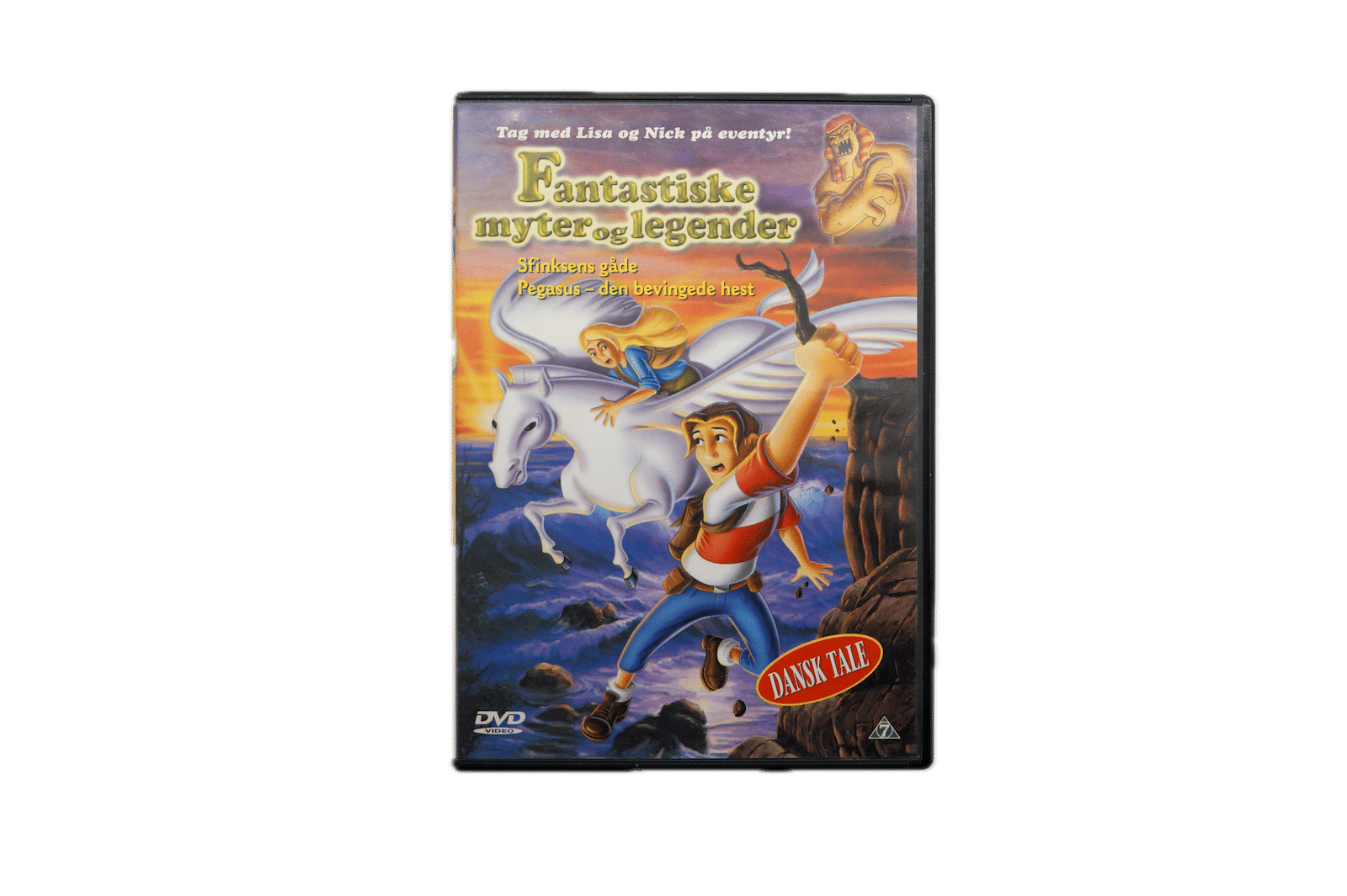 Fantastiske Myter og Legender – Sfinksens Gåde / Pegasus – Den Bevingede Hest – DVD (Brugt) – Alle varer – Front cover