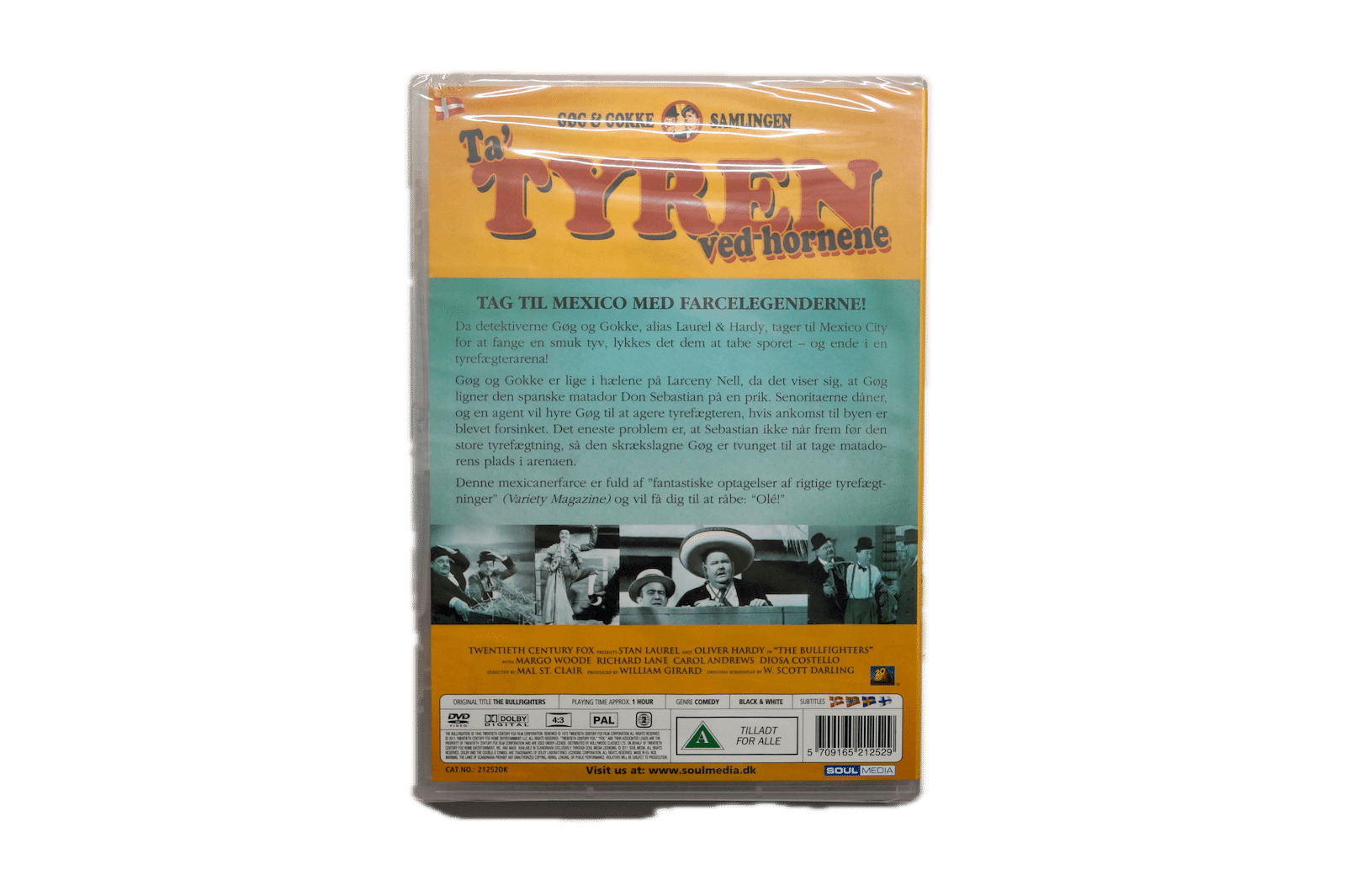 Gøg & Gokke – Ta’ Tyren ved Hornene – DVD (Ny) – Alle varer – Back cover