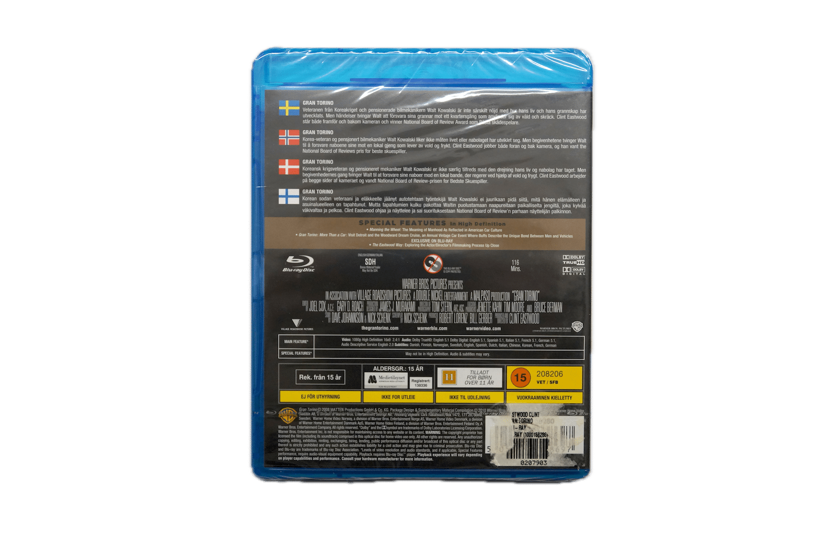 Gran Torino – Blu-ray (Ny) – Alle varer – Back cover