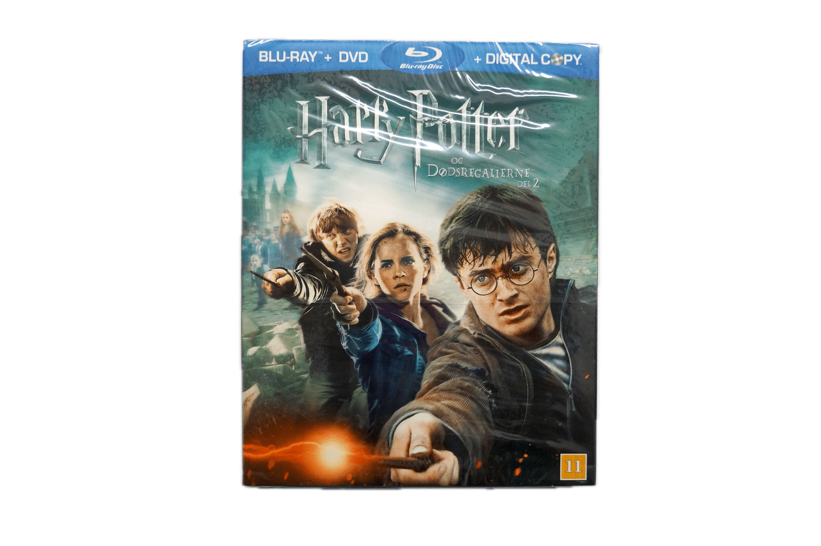 Harry Potter og Dødsregalierne Del 2 – Blu-ray + DVD (Ny) – Alle varer – Front cover