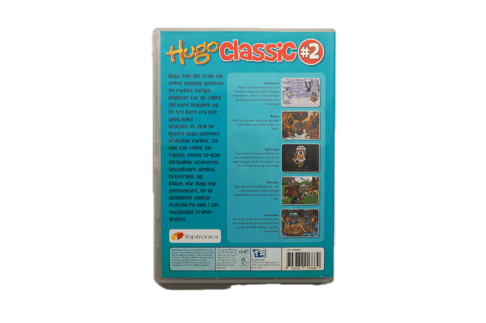 Hugo Classic #2 – PC (Brugt) – Alle varer – Back cover