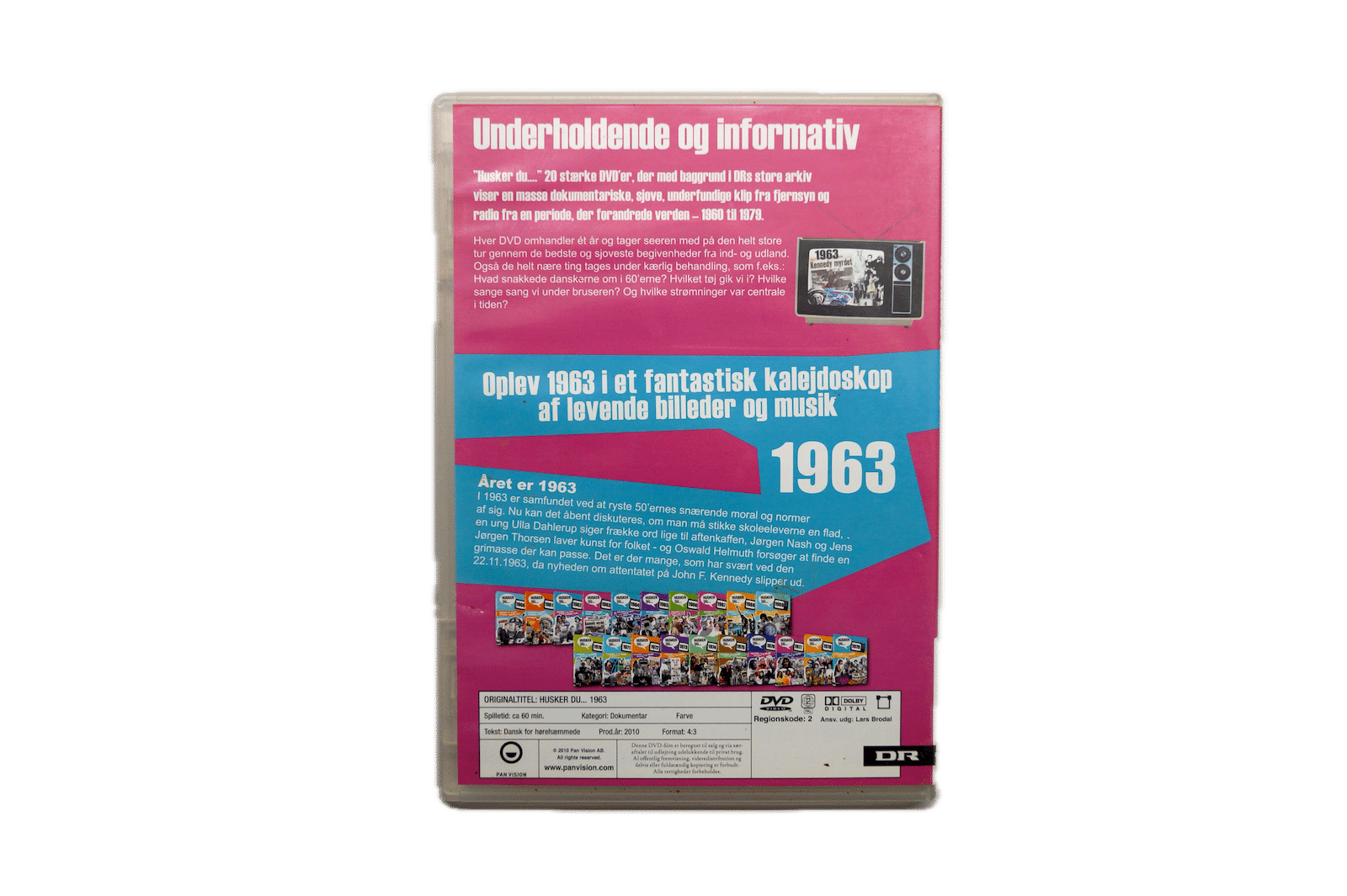 Husker du… 1963 – DVD (Brugt) – Alle varer – Back cover
