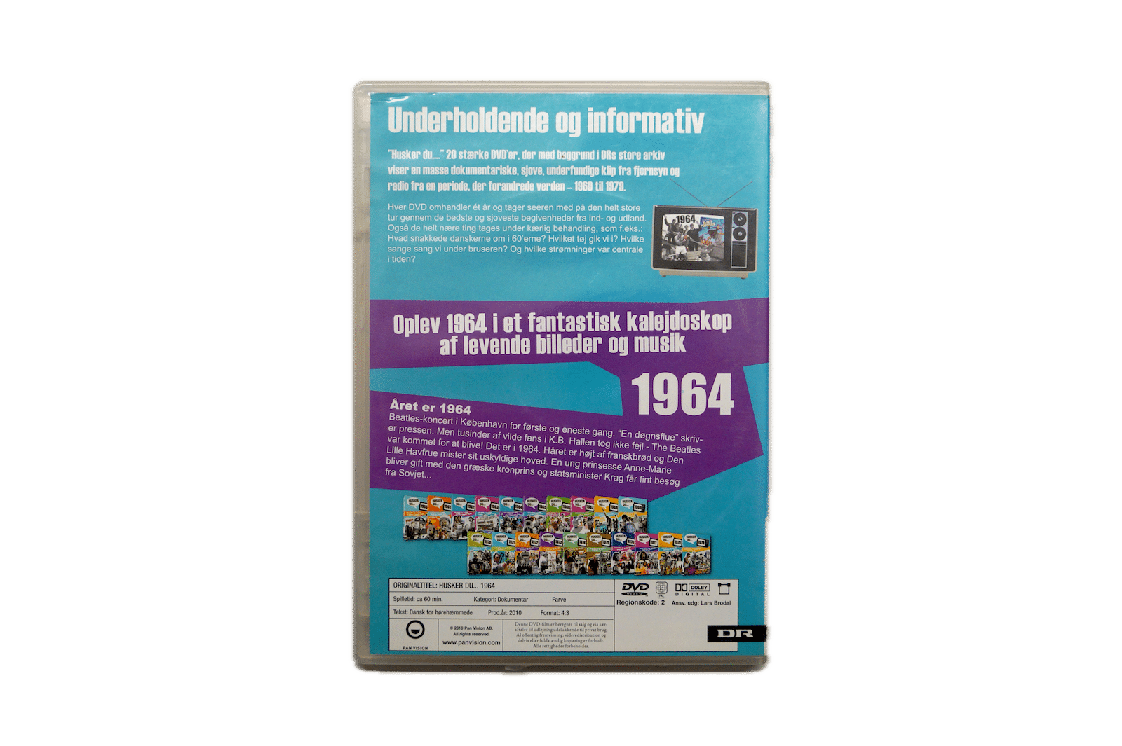 Husker du 1964 – DVD (Brugt) – Alle varer – Back cover