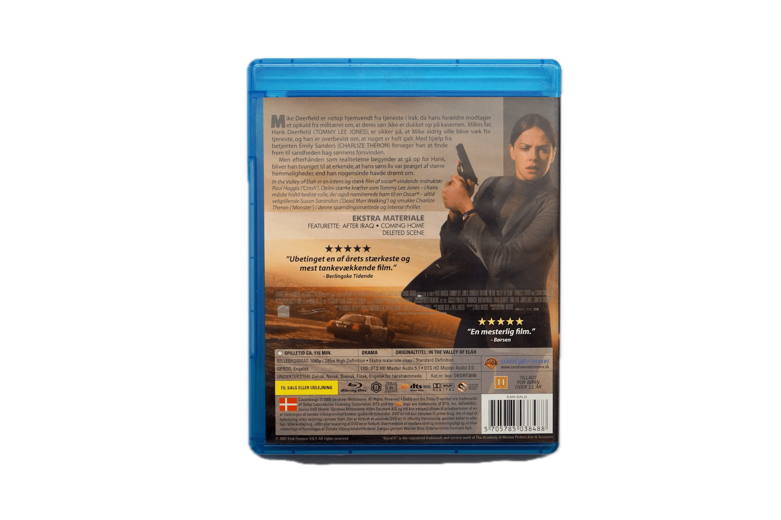 In the Valley of Elah – Blu-ray (Brugt) – Alle varer – Back cover