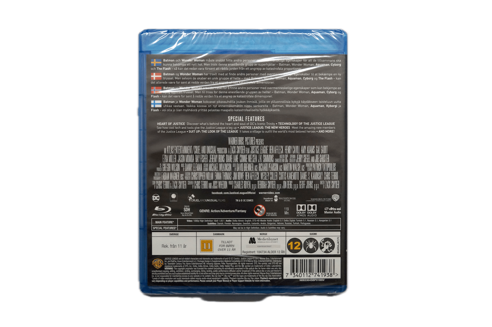 Justice League – Blu-ray (Ny) – Alle varer – Back cover