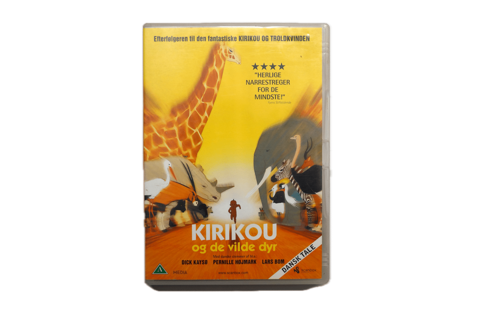 Kirikou og de vilde dyr – DVD (Brugt) – Alle varer – Front cover