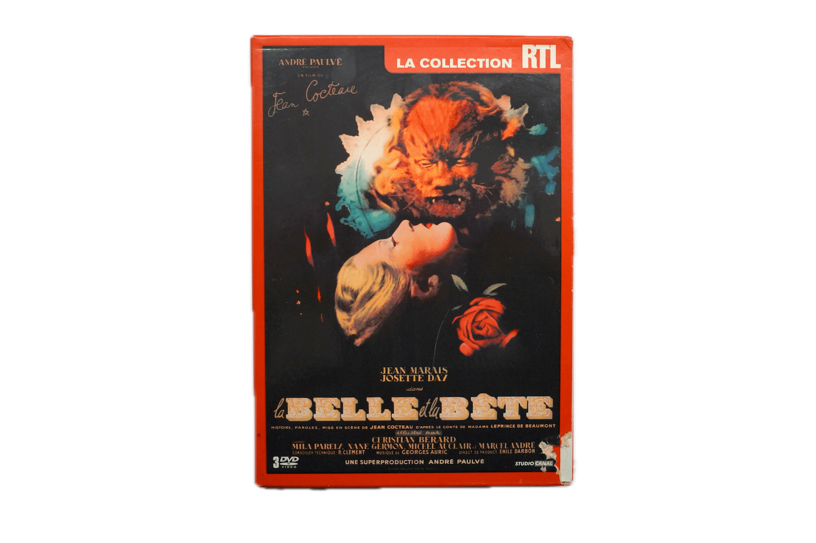 La Belle et la Bête – DVD (Brugt) – Alle varer – Front cover