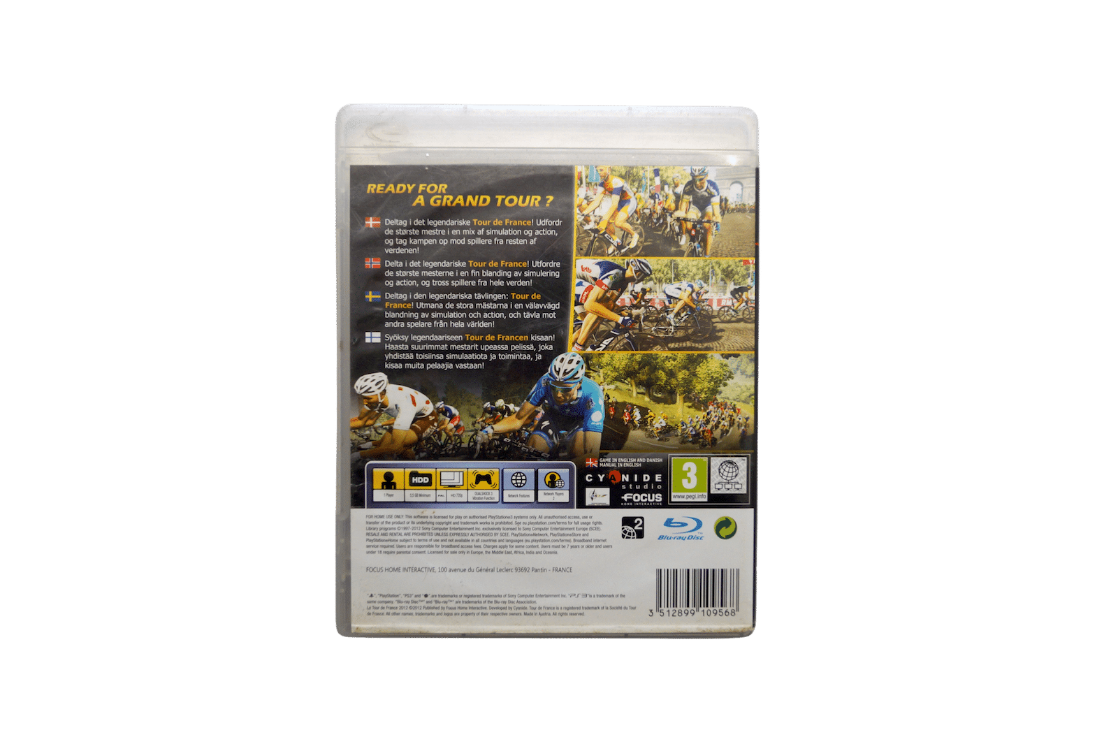 Le Tour de France 2012 – PS3 (Brugt)